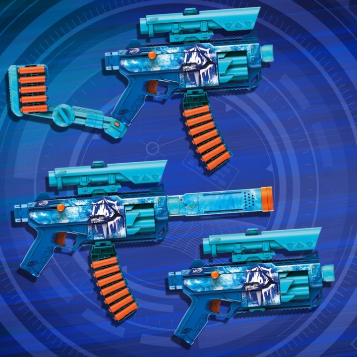 Nerf Loadout Fortsfusion модульна Пускова установка Бластер 21 стрілок N1 G3157 (після повернення) — фото 8