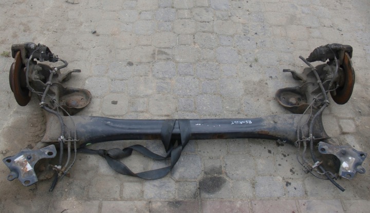 RENAULT GRAND SCENIC III Achsträger achse heck hinten Bremsscheibe