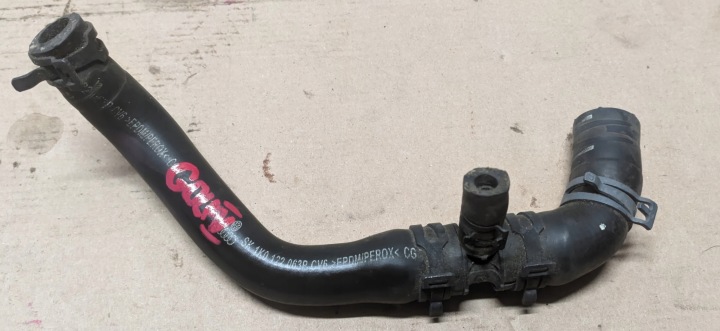 VW GOLF V Tubazione tubo flessibile d’acqua 1K0122063P