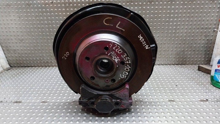 Moyeu support broche Axe moyeu Étrier frein Droite Arrière A2203571005 MERCEDES S-KLASA W220 AMG