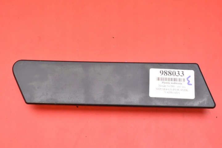 modanatura parafango Destra Anteriore nero 63870BJ00A NISSAN NV200 1 e 09-21