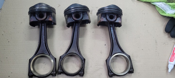 A7 4G piston connecting rod VW AUDI 3.0 TFSI CAJ CTU CGE CJT CGW CGX