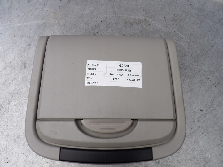 MONITOR DVD CHRYSLER PACIFICA 3.5B 0ZW92TL2AA