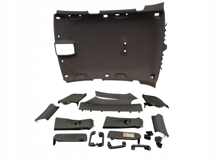 Tapacír strechy clona Plasty AUDI Q5 8R LIFT (2012-2016) S-LINE EUROPA