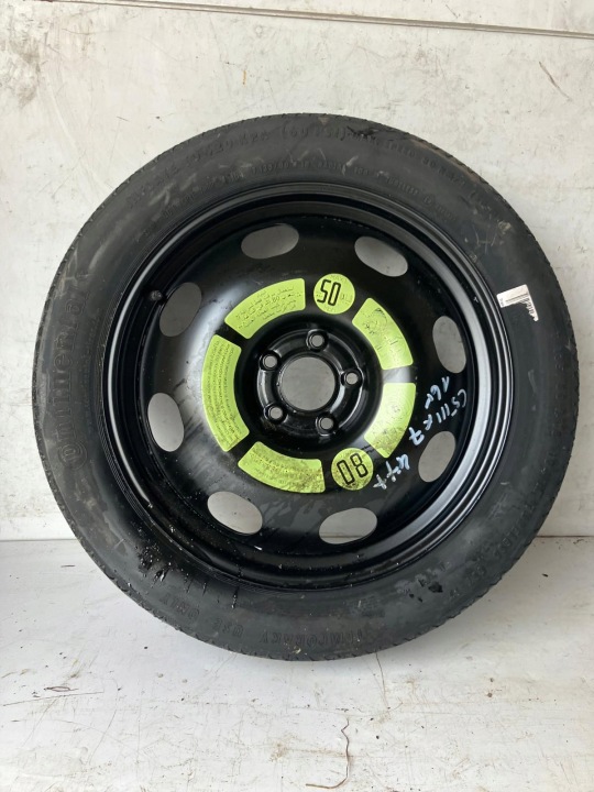 wheel spare CITROEN C5 III X7 LIFT 135 80 R18 CONTINENTAL