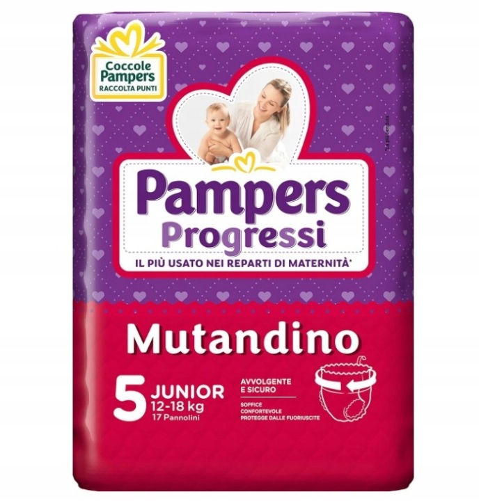 Pampers Penta Progressi Junior, Розмір 5, 87 шт.