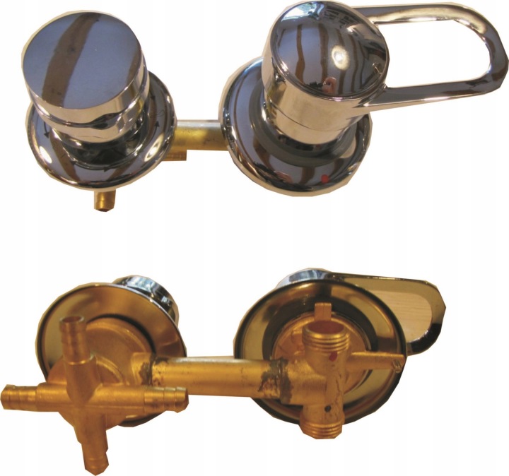 4F12 Baterie Směšovač Ventilu Přepínač 4 Funkce 12,5 cm Kabiny Panely