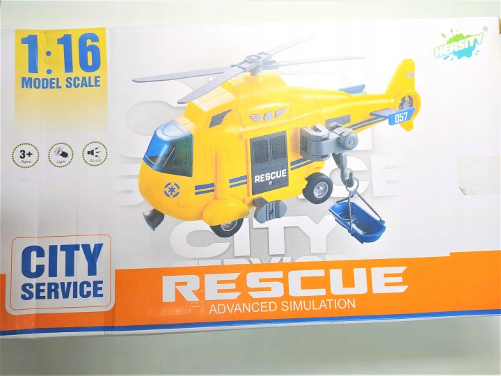Helikopter рятувальний зі світлом і звуком Hersity 3 л+ P11C212 — фото 4