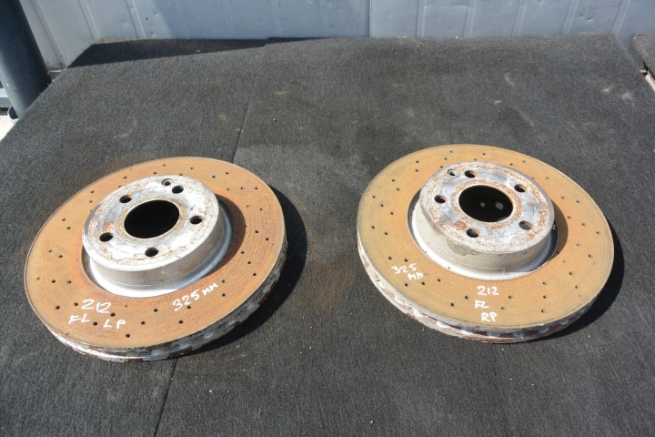 disc brake front WENTYLOWANA 325MM MERCEDES E W212 LIFT CLS W218 KPL