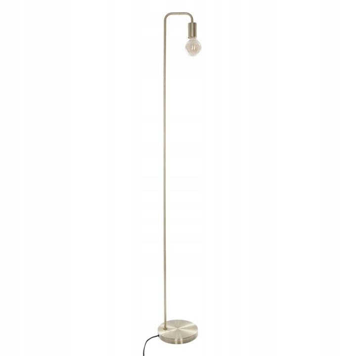Stojací Podlahová Lampa E27 Pro Čtení, Moderní Obývací Pokoj, 150 CM, Loft, Zlatá