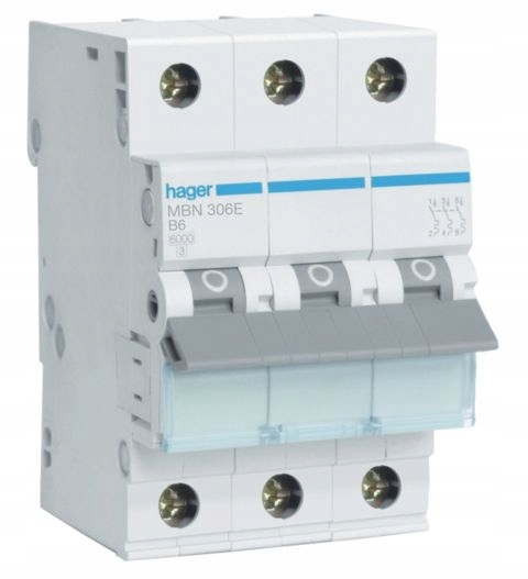 Nadproudový spínač MBN310E 3P B10 Hager