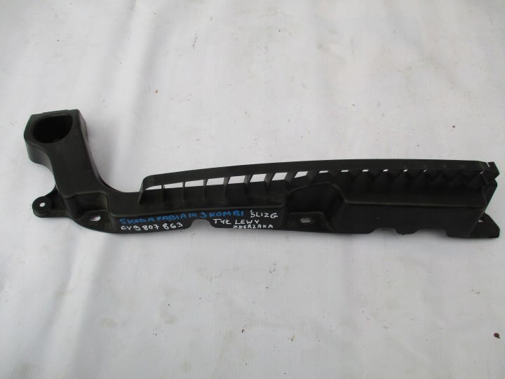 Support montage pare-chocs Arrière Gauche Skoda Fabia III Kombi 6V9807863
