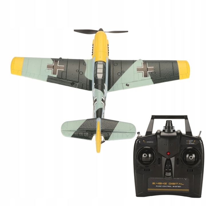 Літак RC 2,4 ГГц дистанційний контролер постійного крила винищувача Довгий CK — фото 4