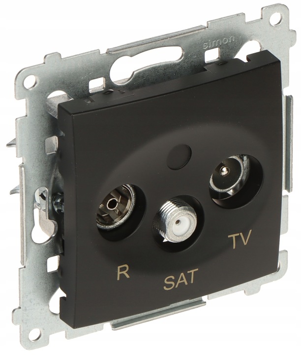Koncová ZÁSUVKA.01/49-SIMON54 R-tv Sat