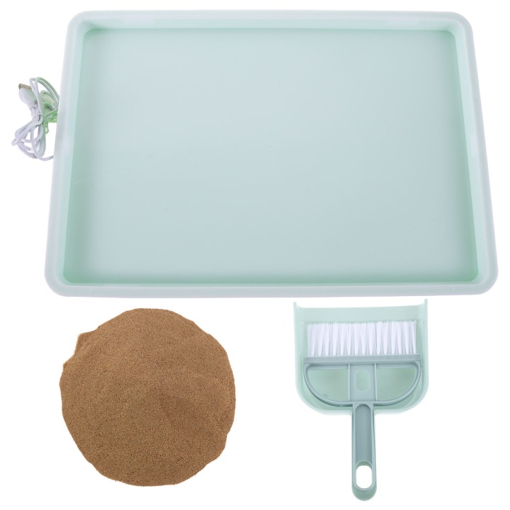 1 Набір Early Learning Sand Малювання Стіл Kids Сенсорний Art Tray — фото 8