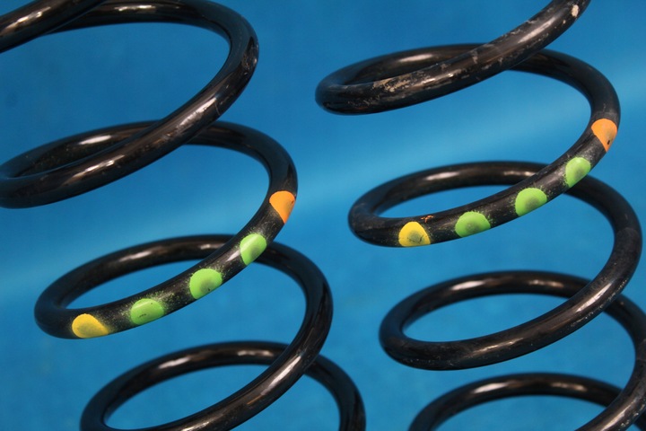 AUDI A1 8X LIFT SUSPENSION SPRING REAR 6Q0511115CC 2016R 6Q0511115CC A1 8X 23/01 - Image 2