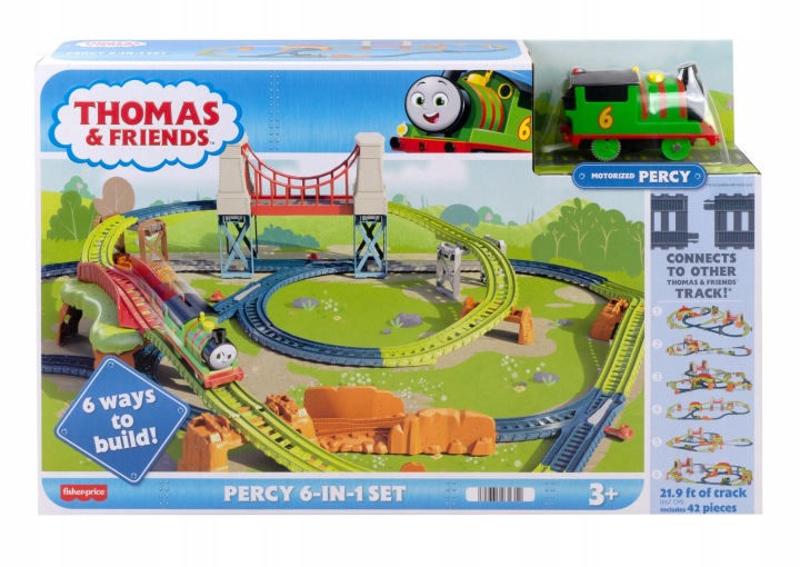 Mattel Томас і Друзі Пітер Набір треків 6 в 1 HHN26