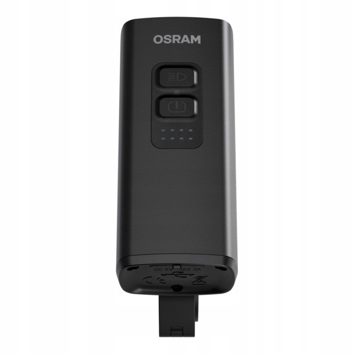 Набір ламп велосипедних OSRAM LEDBL203 MULTI BEAM X 1000 передній+задній USB-C IP5 — фото 5