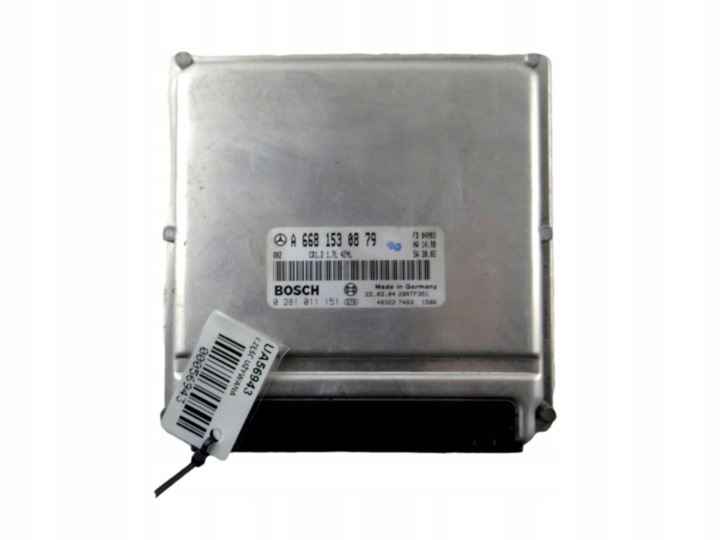 control unit of the engine MERCEDES A 170 A 668 53 08 79