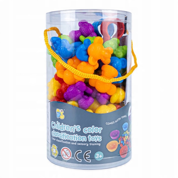 Sorter for Learning Colors Counting Catching Bears Type set