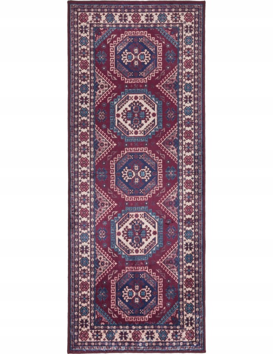 Koberec Běhoun Klasický Koberec 80x200 cm do předsíně Lze prát Protiskluzový