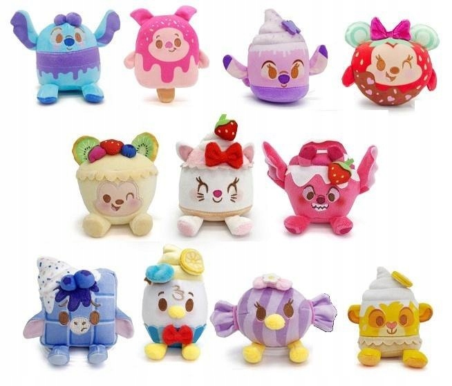 DISNEY MUNCHLINGS мікс мишка у сердечка для дітей іграшка ведмедик плюшевий