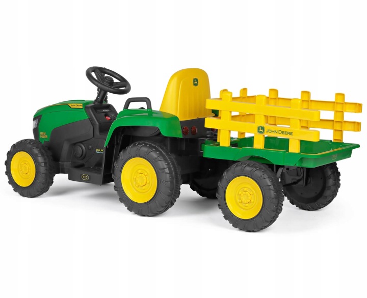 Трактор на акумуляторі John Deere Farm Power 12 В Peg Perego від 1 року — фото 9