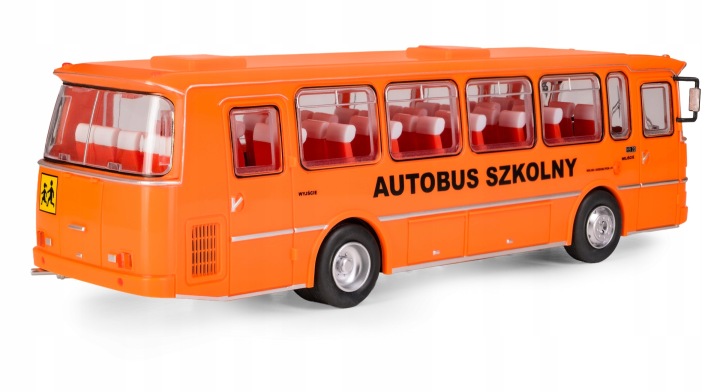 Колекція PRL AUTOSAN H9-20 AUTOBUS SZKOLNY помаранчевий 1:43 новий 23 см — фото 2