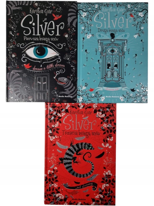 Zdjęcie egzemplarza: TWARDE / Trylogia Snów 1-3 / Silver / Kerstin Gier