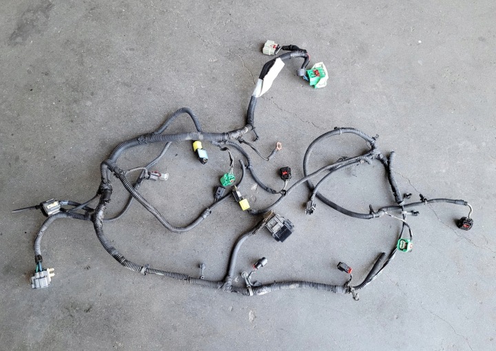 bundle wiring wiring supports of the front DODGE RAM 4 IV 1500 5.7 V8 HEMI