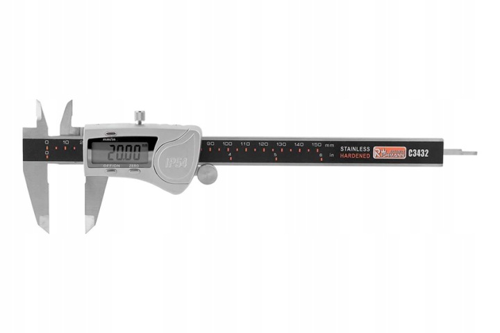 Elektronické posuvné měřítko nonius IP54 150 mm 0.01 mm
