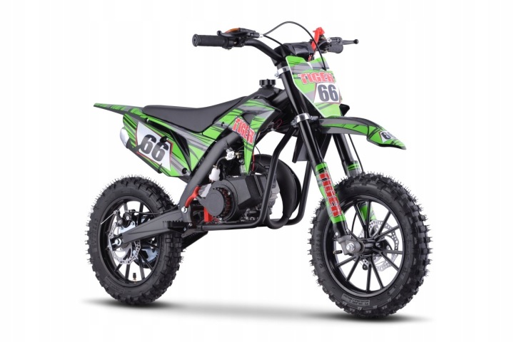 Міні Cross 49ccm дитячий мотоцикл бензиновий max. 40 км/год. 2 глушники