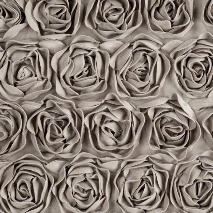 Hotový závěs na pásce Roses 140x270 Eva Minge Eurofirany béžová růžová