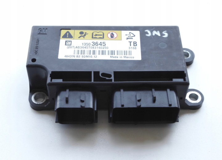 SENSOR of the airbags airbag OPEL INSIGNIA 13503645