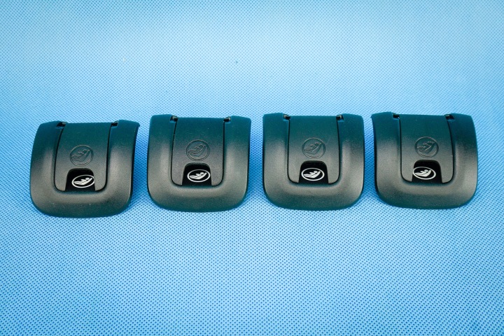Blende Abdeckung ISOFIX heck Audi Q5 SQ5 8R 8R0887233 8R0887187 4PK