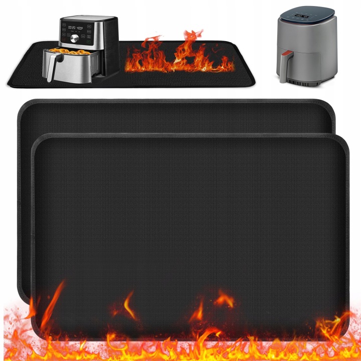 Krbová Podložka Ohnivzdorná Žáruvzdorný Koberec Pod Krb Grill 60x40 cm