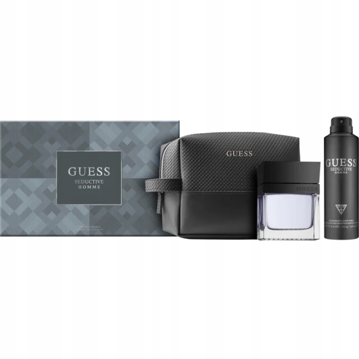 guess seductive homme woda toaletowa 100 ml   zestaw  