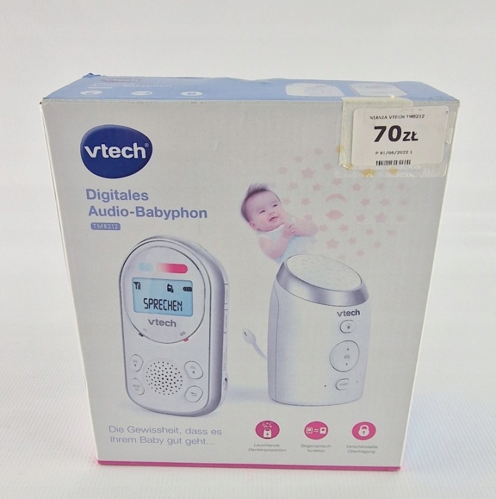 Радіоняня Vtech білий TM8212 7D-324 Б/в (вживаний) — фото 2