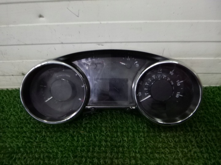 PEUGEOT 3008 09- 1.6 HDI Instruments tachymètre compte tours Horloge montre tableau bord 9666276580