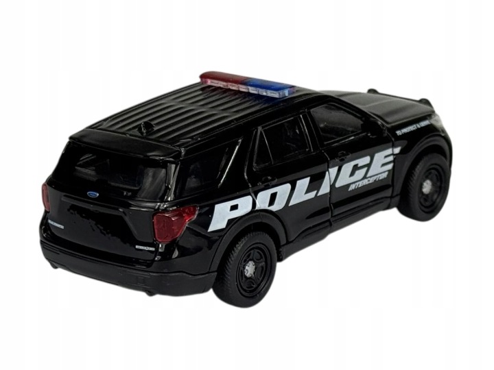 WELLY металеве авто 2023 FORD EXPLORER POLICJA автомобіль поліцейський — фото 2