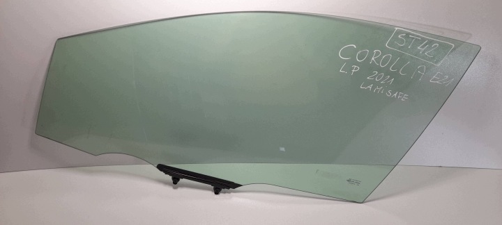 Toyota Corolla E21 FENSTER Tür vorne links LAMISAFE klejona (ST42)