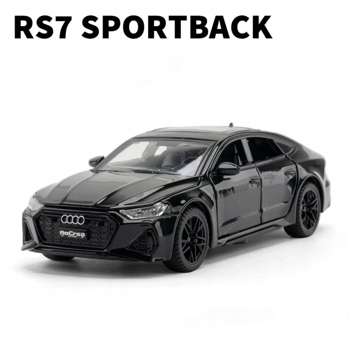 Audi RS7 1:32 - Металевий - Модель - Ліцензія Audi - LED - Звук - Інерційний