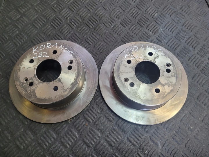 Bremsscheibe heck hinten KOMPLET 284MM SSANGYONG KORANDO III 3 LIFT 2.2 D XDI