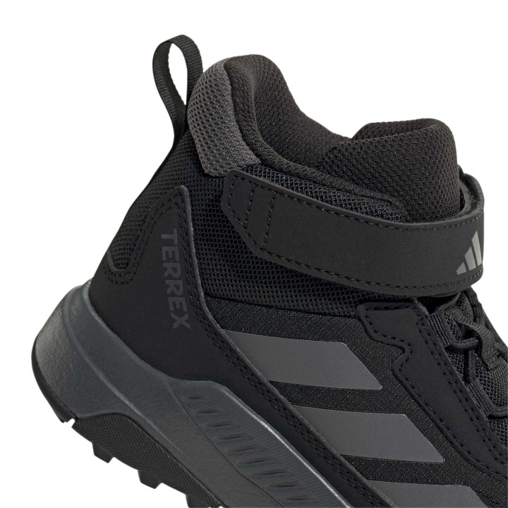 ADIDAS TERREX ANYLANDER MID HQ7575 взуття дитяче чорне липучку трекінгові — фото 7