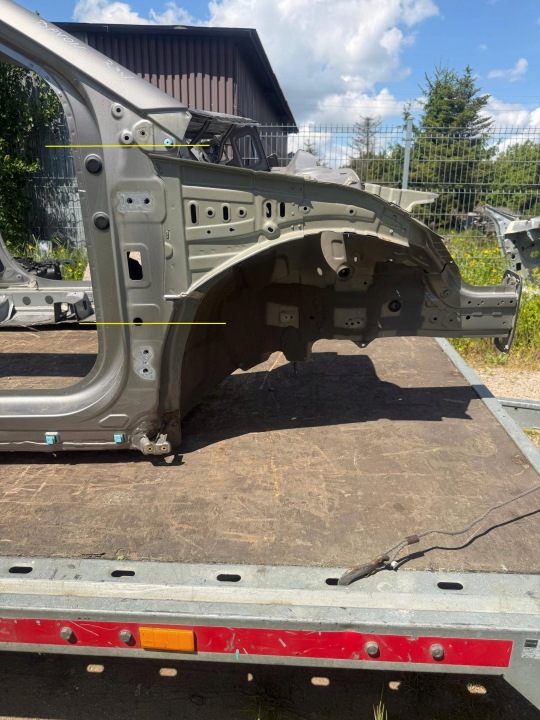 HYUNDAI BAYON Radhaus Längsträger Längsträger FARTUCH rechts vorne vorne rechts