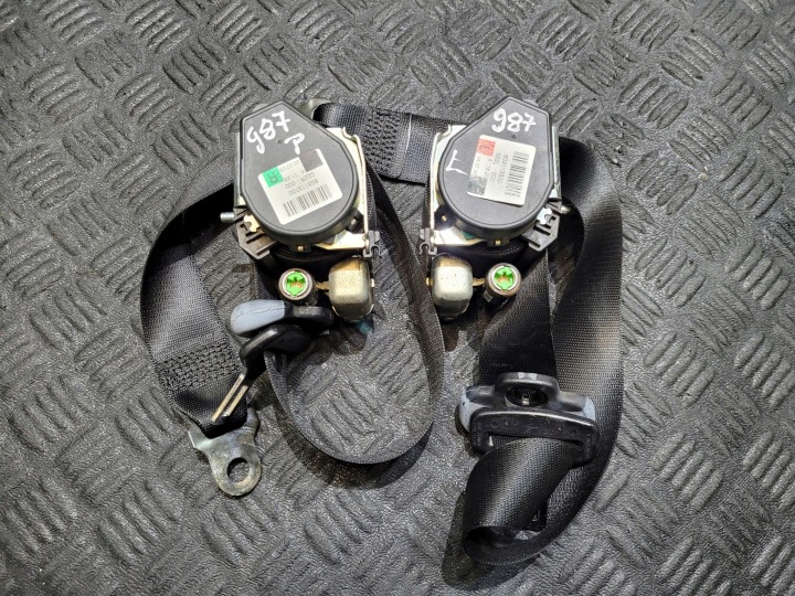 tension belt safety right PORSCHE BOXSTER CAYMAN S 987
