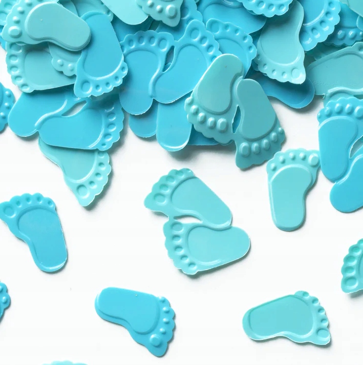 Конфеті Baby Shower Хлопчик Сині Ніжки 14 г