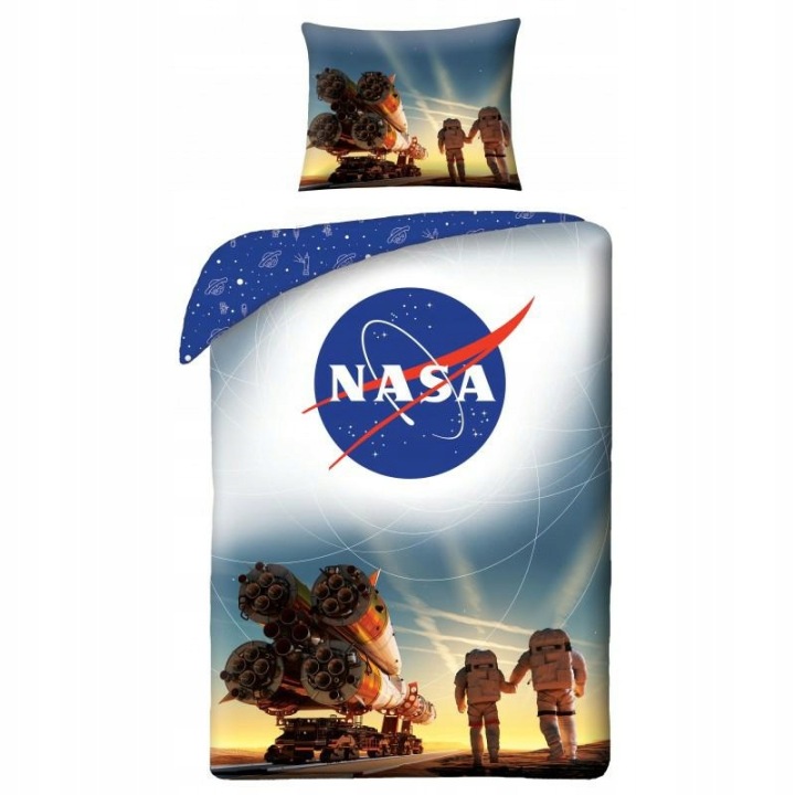 Povlečení 140x200 Nasa kosmonauti raketa