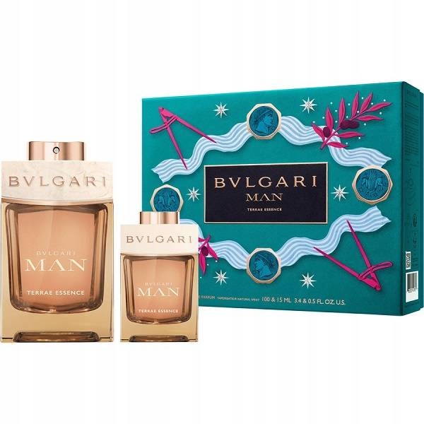 bvlgari bvlgari man terrae essence woda perfumowana 100 ml   zestaw  