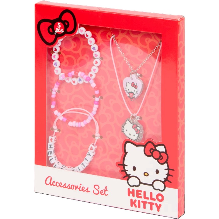 Hello Kitty Набір Прикрас 5 ел. Намиста Браслети подарунок